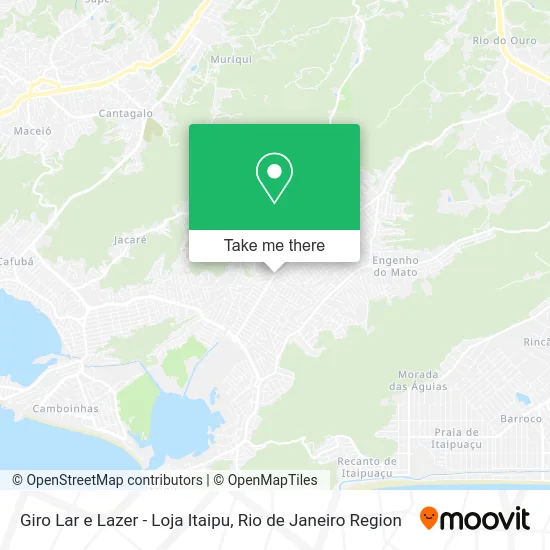 Giro Lar e Lazer - Loja Itaipu map