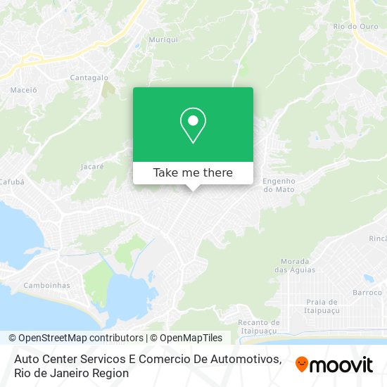 Auto Center Servicos E Comercio De Automotivos map