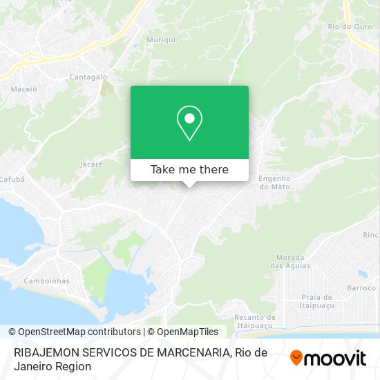 RIBAJEMON SERVICOS DE MARCENARIA map