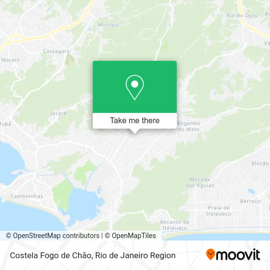 Costela Fogo de Chão map