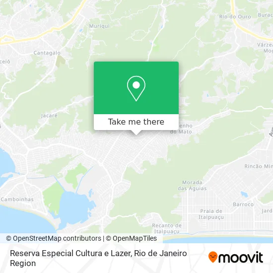 Reserva Especial Cultura e Lazer map