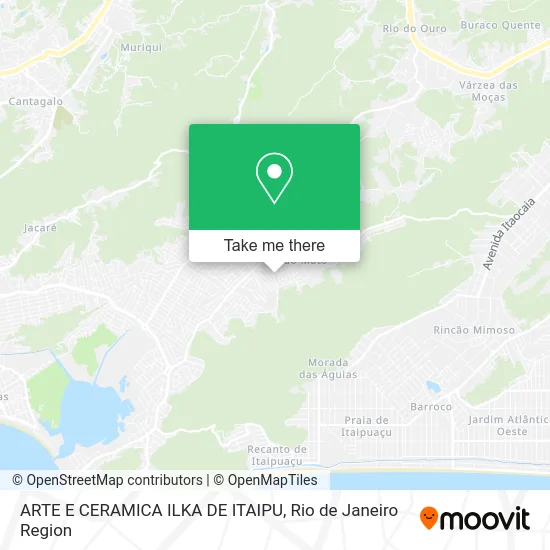 ARTE E CERAMICA ILKA DE ITAIPU map