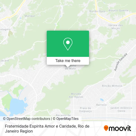 Fraternidade Espírita Amor e Caridade map