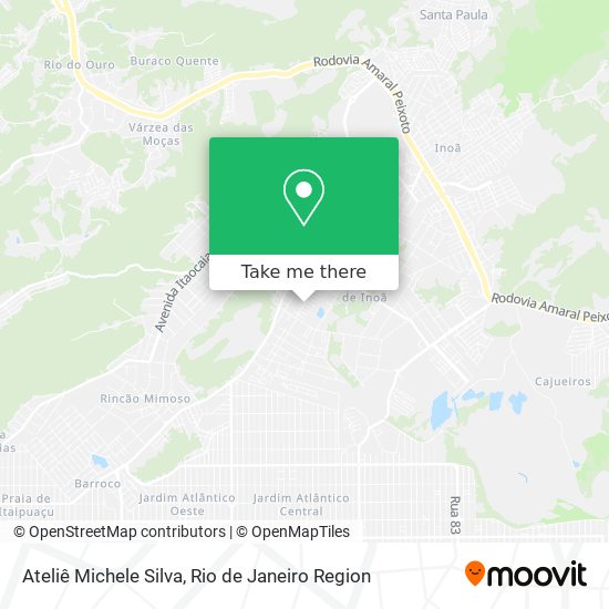 Ateliê Michele Silva map