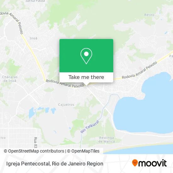 Igreja Pentecostal map