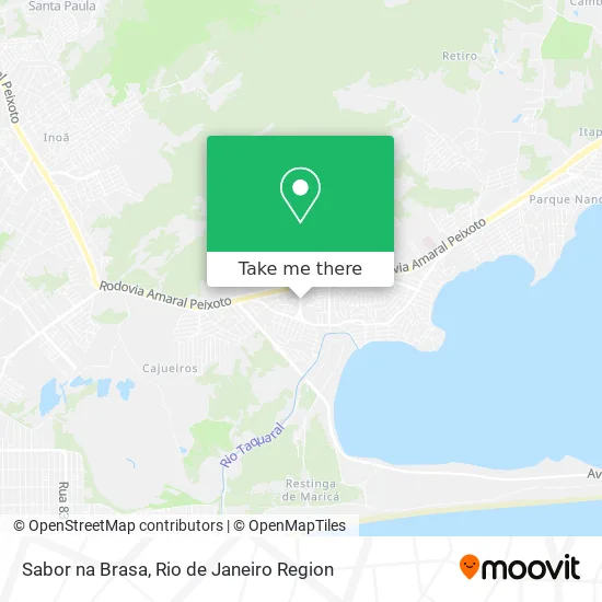 Sabor na Brasa map