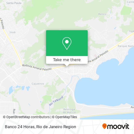 Banco 24 Horas map