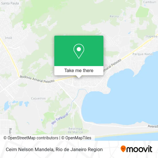 Ceim Nelson Mandela map