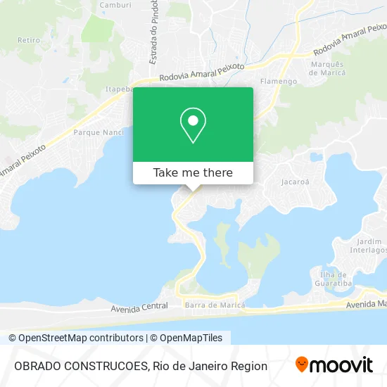 OBRADO CONSTRUCOES map