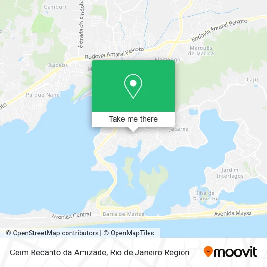 Ceim Recanto da Amizade map