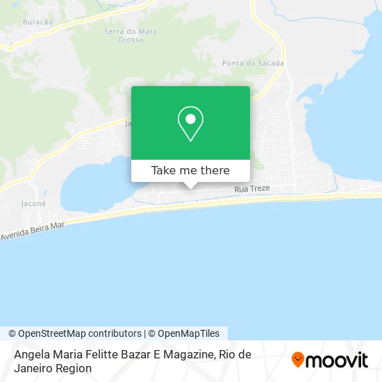 Angela Maria Felitte Bazar E Magazine map