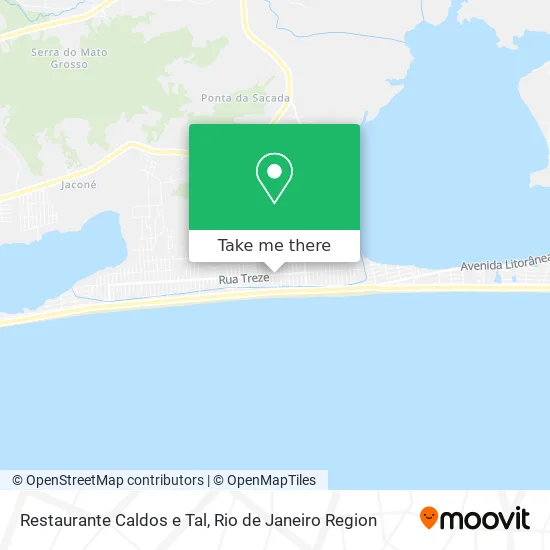 Restaurante Caldos e Tal map