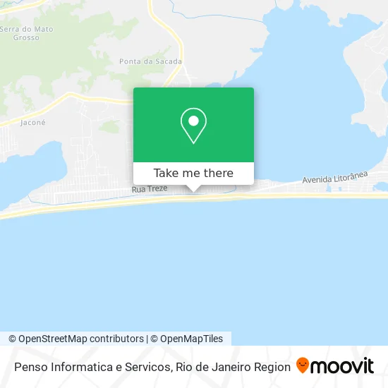 Penso Informatica e Servicos map