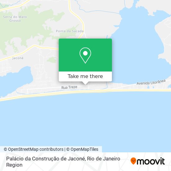 Palácio da Construção de Jaconé map