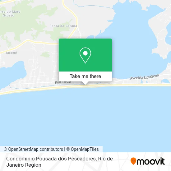 Condominio Pousada dos Pescadores map