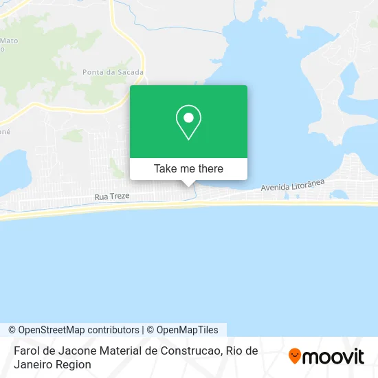 Farol de Jacone Material de Construcao map