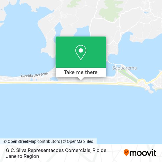 G.C. Silva Representacoes Comerciais map