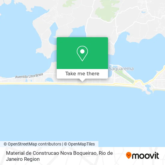 Material de Construcao Nova Boqueirao map