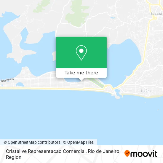 Cristalive Representacao Comercial map