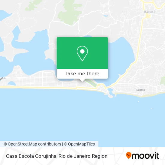 Casa Escola Corujinha map