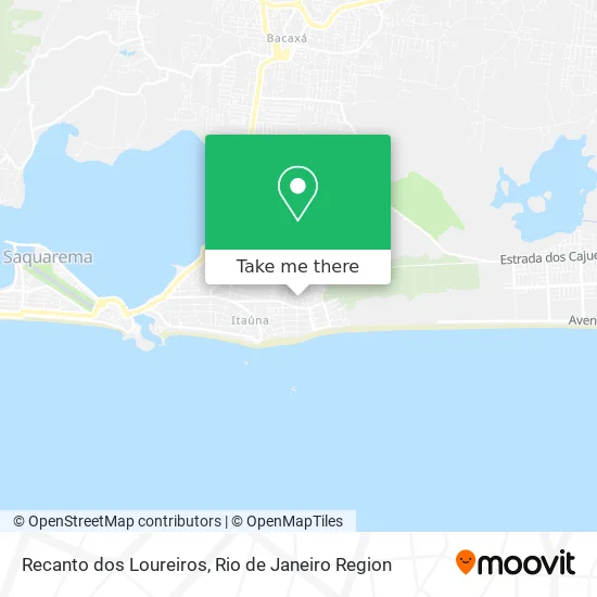 Recanto dos Loureiros map