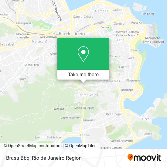 Brasa Bbq map