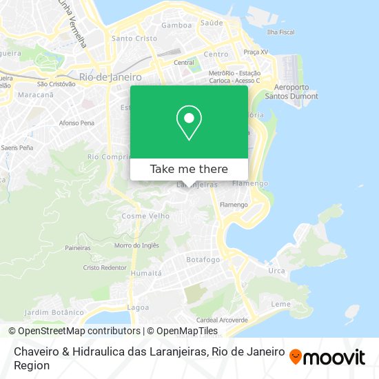 Mapa Chaveiro & Hidraulica das Laranjeiras