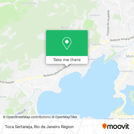 Toca Sertaneja map