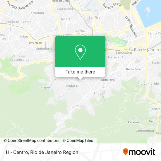 H - Centro map