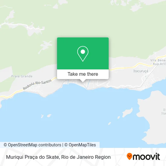 Muriqui Praça do Skate map