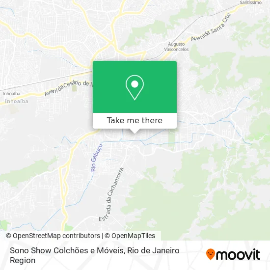 Sono Show Colchões e Móveis map