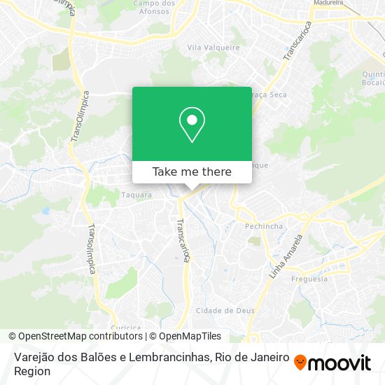 Varejão dos Balões e Lembrancinhas map