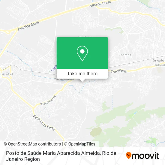 Posto de Saúde Maria Aparecida Almeida map