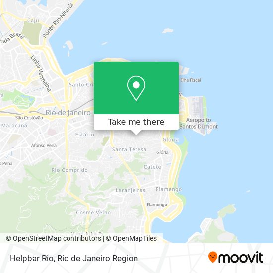 Mapa Helpbar Rio