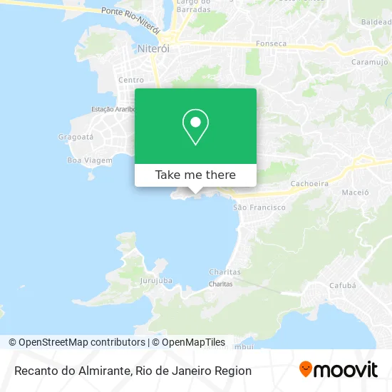 Recanto do Almirante map