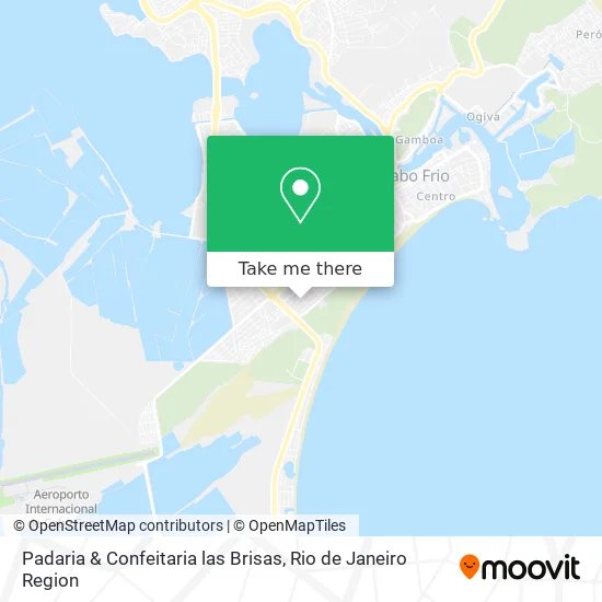 Padaria & Confeitaria las Brisas map