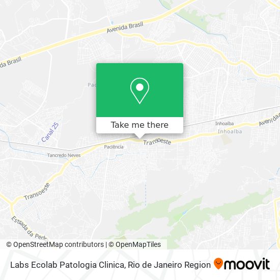Labs Ecolab Patologia Clinica map