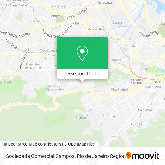 Sociedade Comercial Campos map