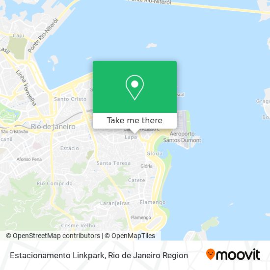 Estacionamento Linkpark map