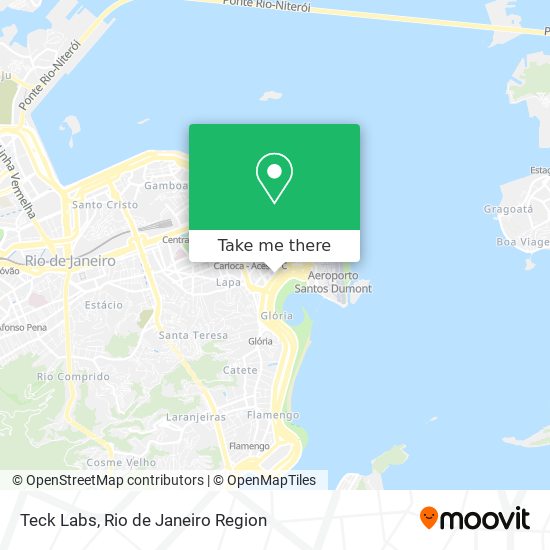 Teck Labs map