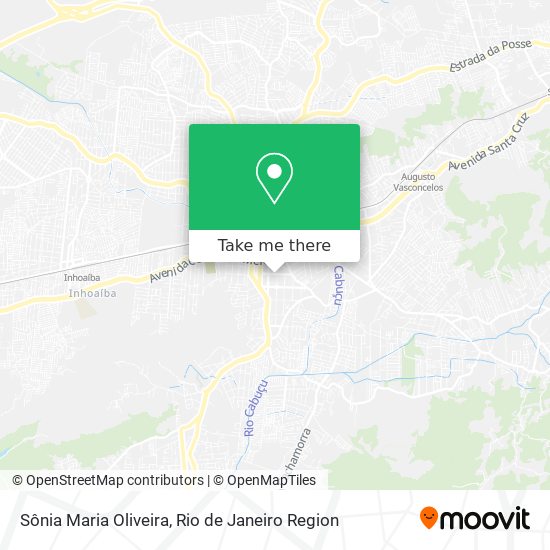 Sônia Maria Oliveira map