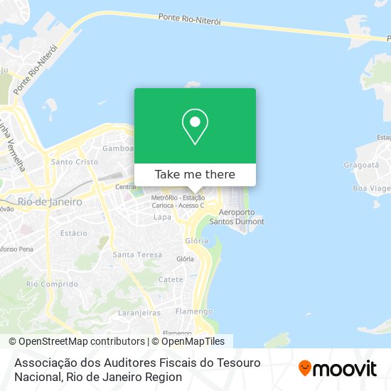 Associação dos Auditores Fiscais do Tesouro Nacional map