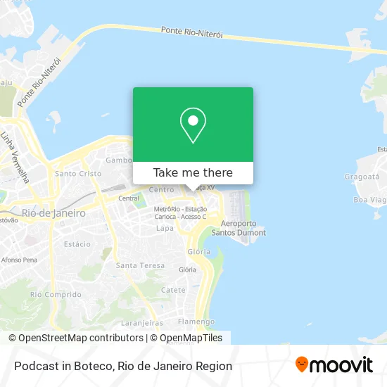 Podcast in Boteco map