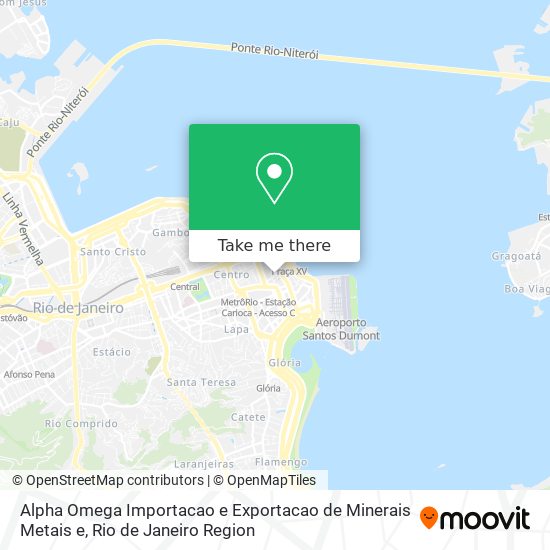 Alpha Omega Importacao e Exportacao de Minerais Metais e map