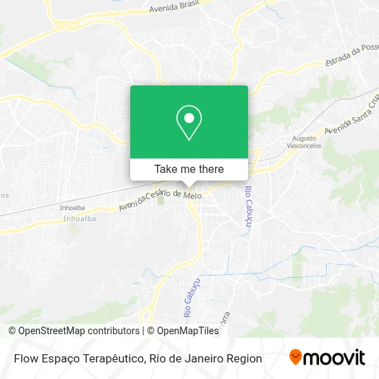 Flow Espaço Terapêutico map