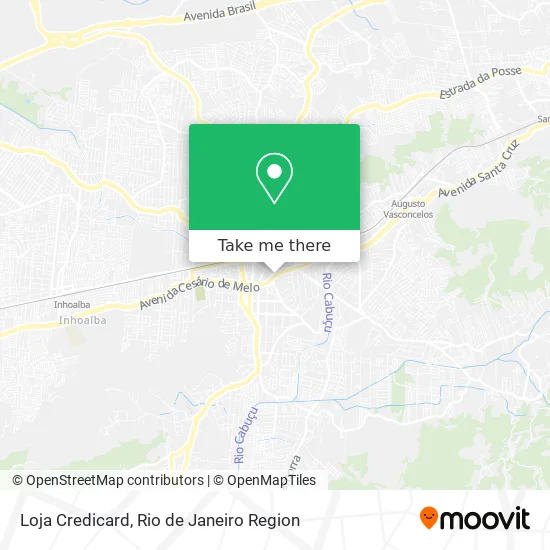 Loja Credicard map