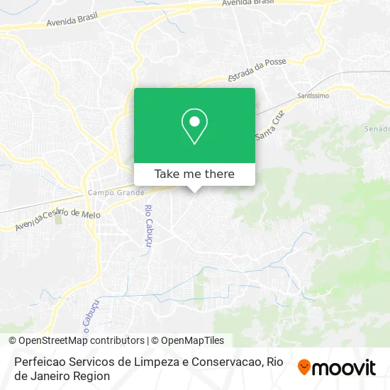 Perfeicao Servicos de Limpeza e Conservacao map