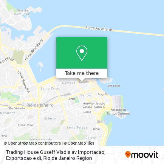 Trading House Guseff Vladislav Importacao, Exportacao e di map