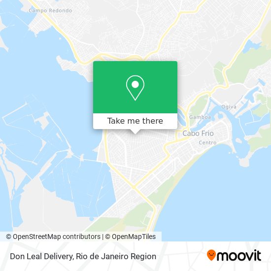 Don Leal Delivery map