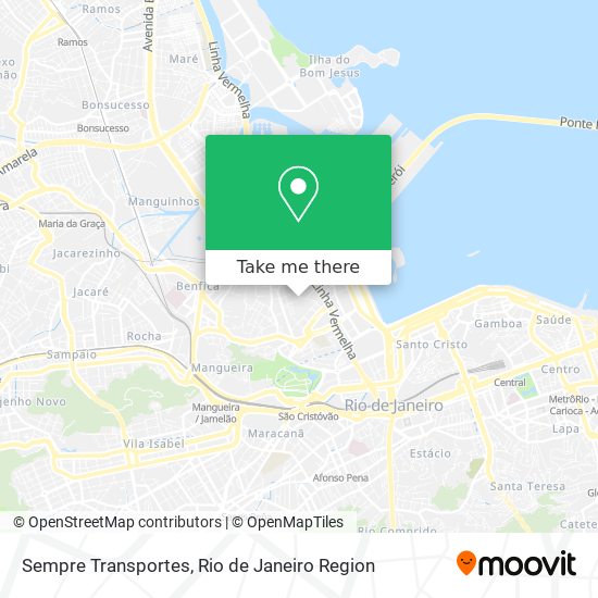 Sempre Transportes map